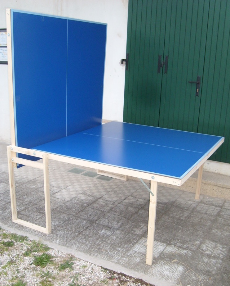 Tavolo ping pong esterno outdoor pieghevole misure ...